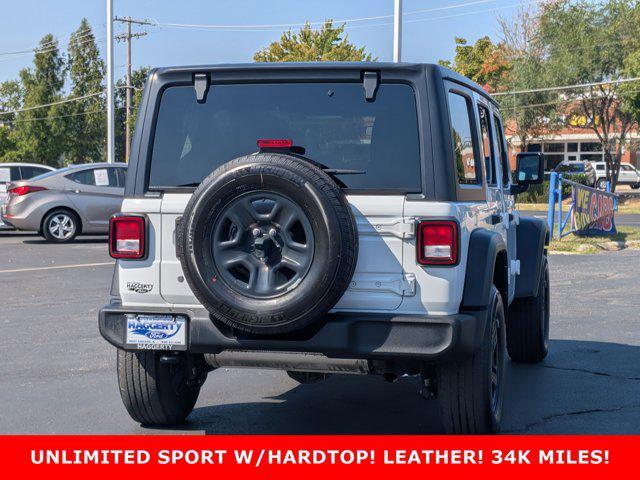 used 2021 Jeep Wrangler Unlimited car, priced at $29,595