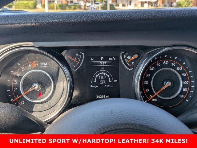 used 2021 Jeep Wrangler Unlimited car, priced at $29,595
