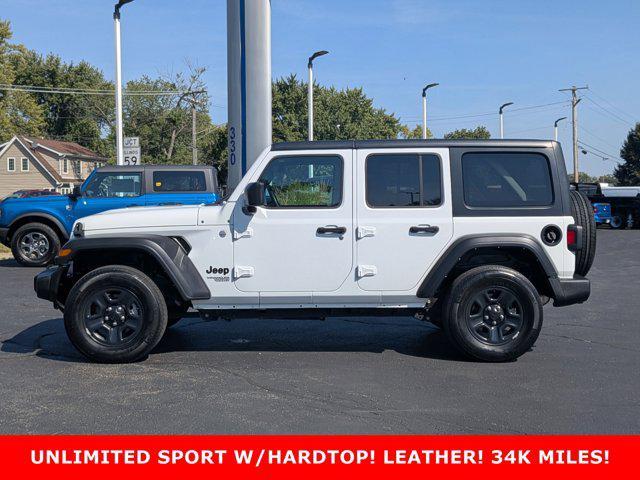 used 2021 Jeep Wrangler Unlimited car, priced at $29,595