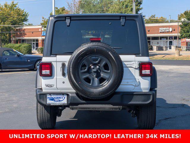 used 2021 Jeep Wrangler Unlimited car, priced at $29,595