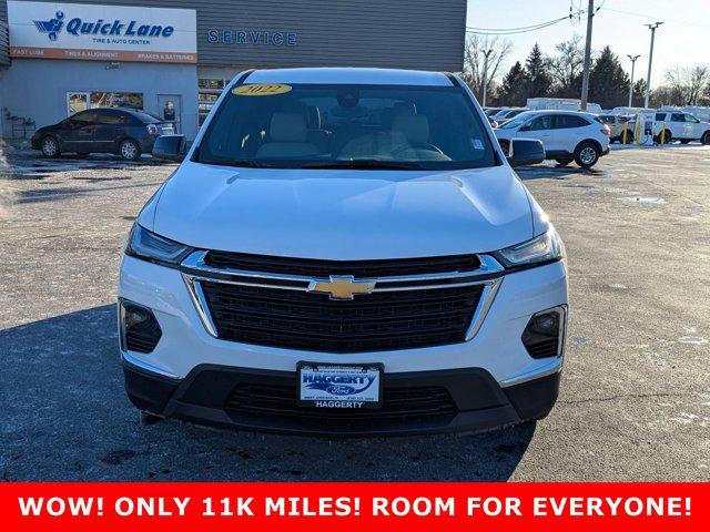 used 2022 Chevrolet Traverse car, priced at $28,495