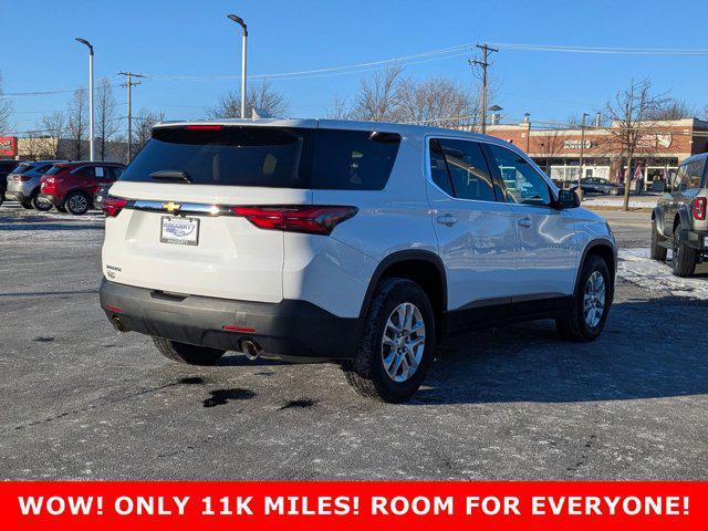 used 2022 Chevrolet Traverse car, priced at $28,495