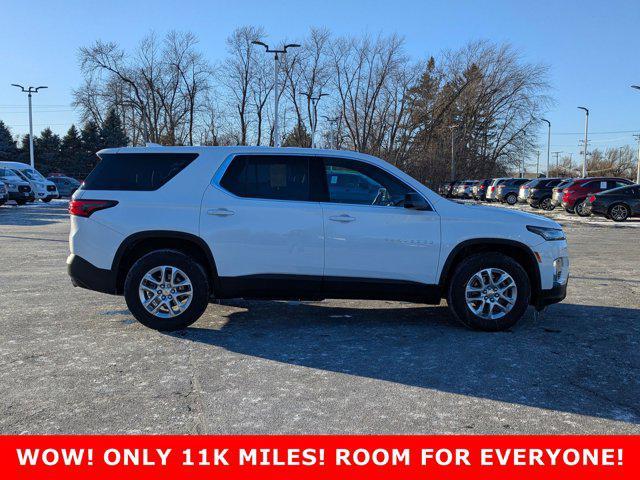 used 2022 Chevrolet Traverse car, priced at $28,495