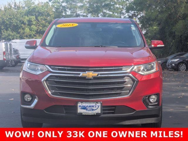used 2018 Chevrolet Traverse car, priced at $19,495