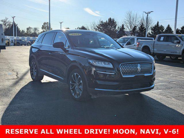 used 2021 Lincoln Nautilus car, priced at $34,995