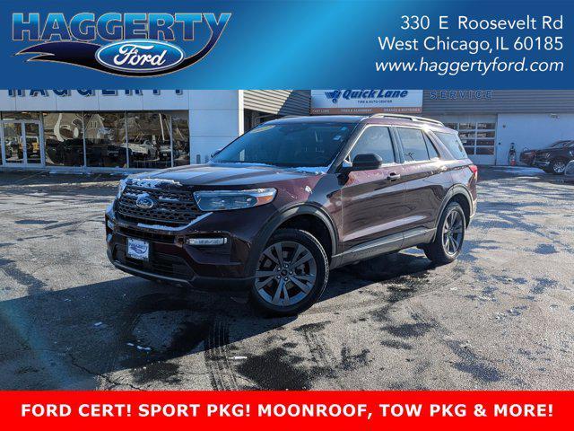 used 2022 Ford Explorer car, priced at $33,995