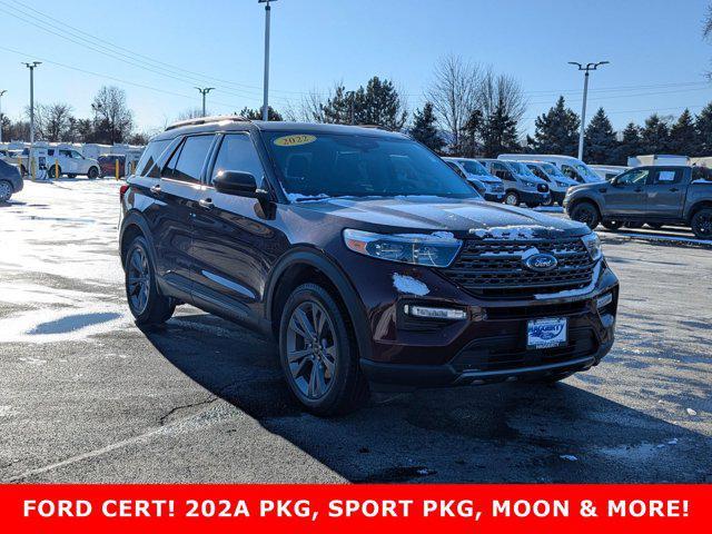 used 2022 Ford Explorer car, priced at $33,995