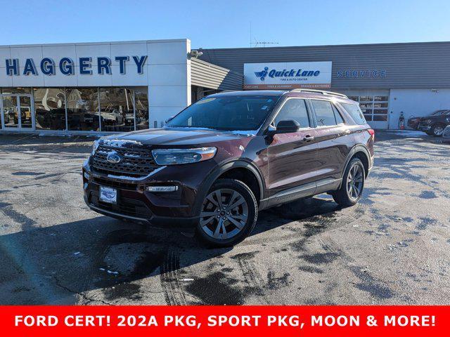 used 2022 Ford Explorer car, priced at $33,795