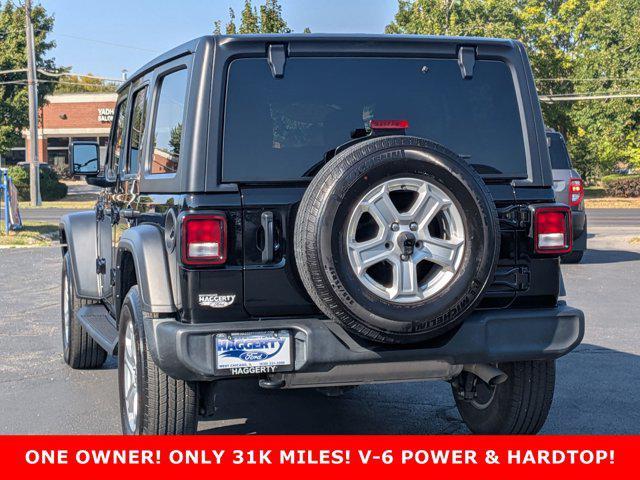 used 2022 Jeep Wrangler Unlimited car, priced at $30,295