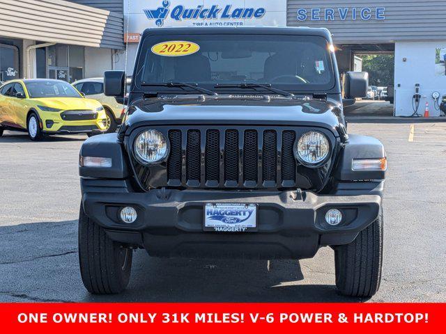 used 2022 Jeep Wrangler Unlimited car, priced at $30,295