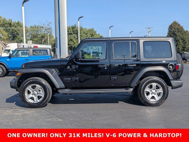 used 2022 Jeep Wrangler Unlimited car, priced at $30,295