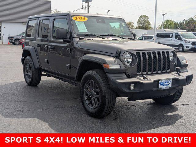 used 2024 Jeep Wrangler car, priced at $36,995
