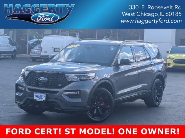 used 2022 Ford Explorer car, priced at $36,595