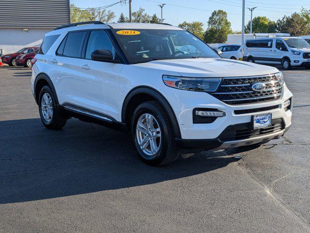 used 2021 Ford Explorer car, priced at $29,895