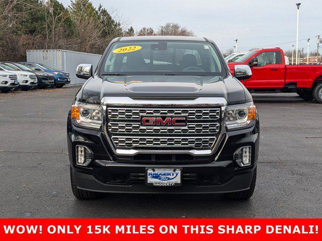 used 2022 GMC Canyon car, priced at $37,995