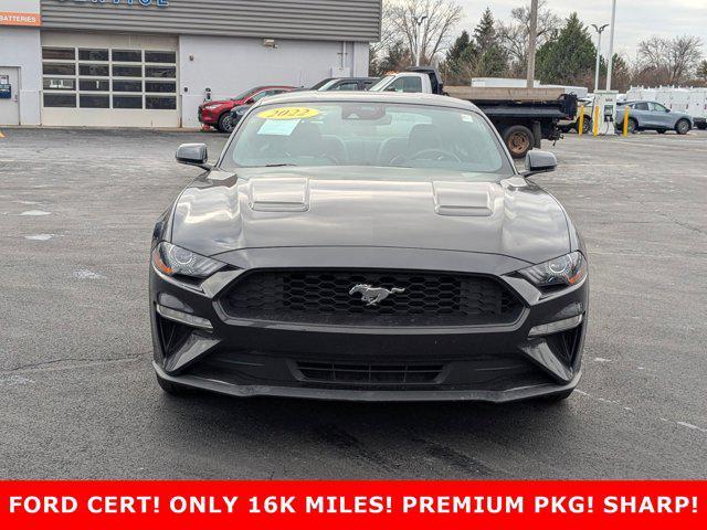 used 2022 Ford Mustang car, priced at $28,295