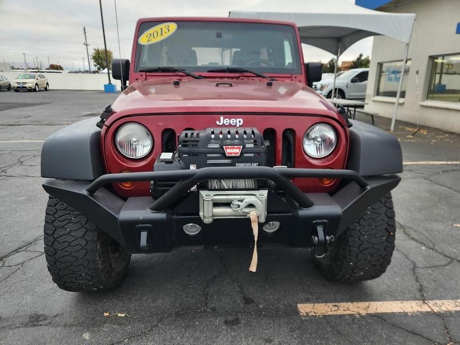 used 2013 Jeep Wrangler Unlimited car, priced at $15,976