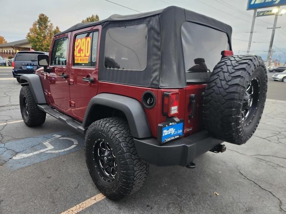 used 2013 Jeep Wrangler Unlimited car, priced at $15,976