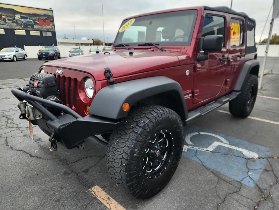 used 2013 Jeep Wrangler Unlimited car, priced at $15,976