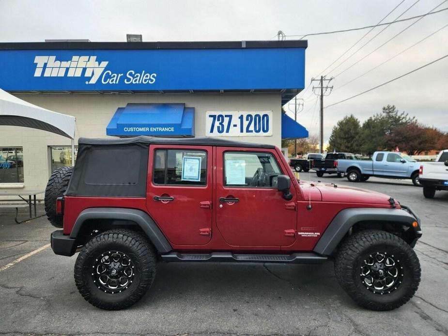 used 2013 Jeep Wrangler Unlimited car, priced at $15,976