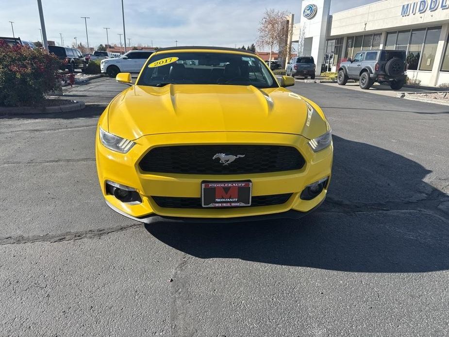 used 2017 Ford Mustang car, priced at $13,643