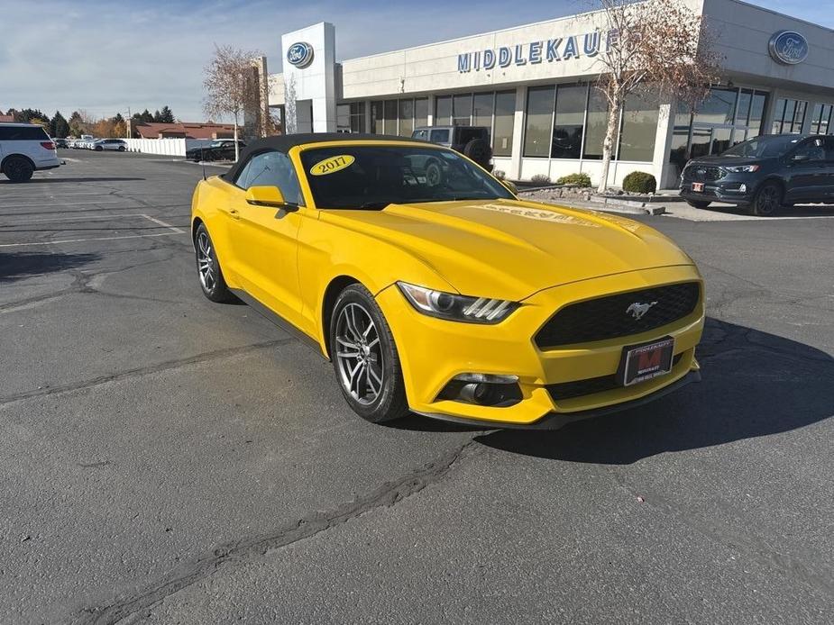 used 2017 Ford Mustang car, priced at $13,643