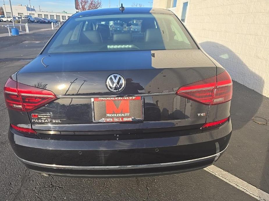 used 2018 Volkswagen Passat car, priced at $18,656