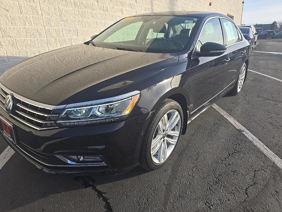 used 2018 Volkswagen Passat car, priced at $18,656