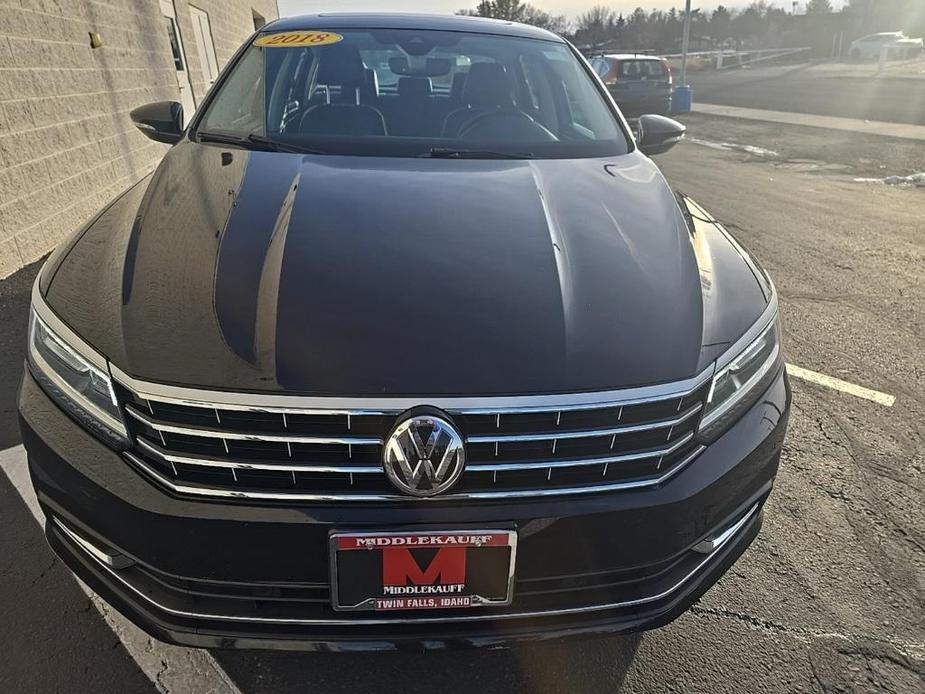 used 2018 Volkswagen Passat car, priced at $18,656