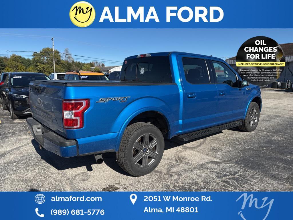 used 2020 Ford F-150 car, priced at $28,500