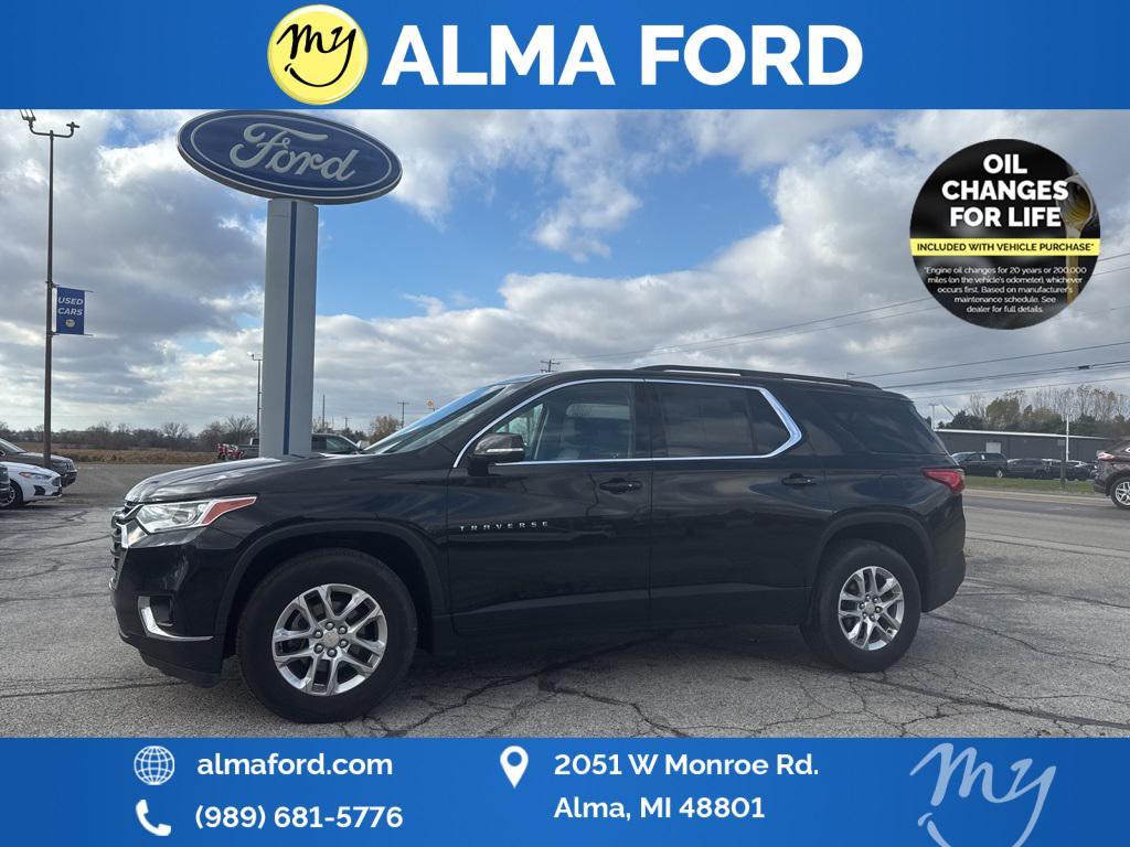 used 2020 Chevrolet Traverse car, priced at $16,486