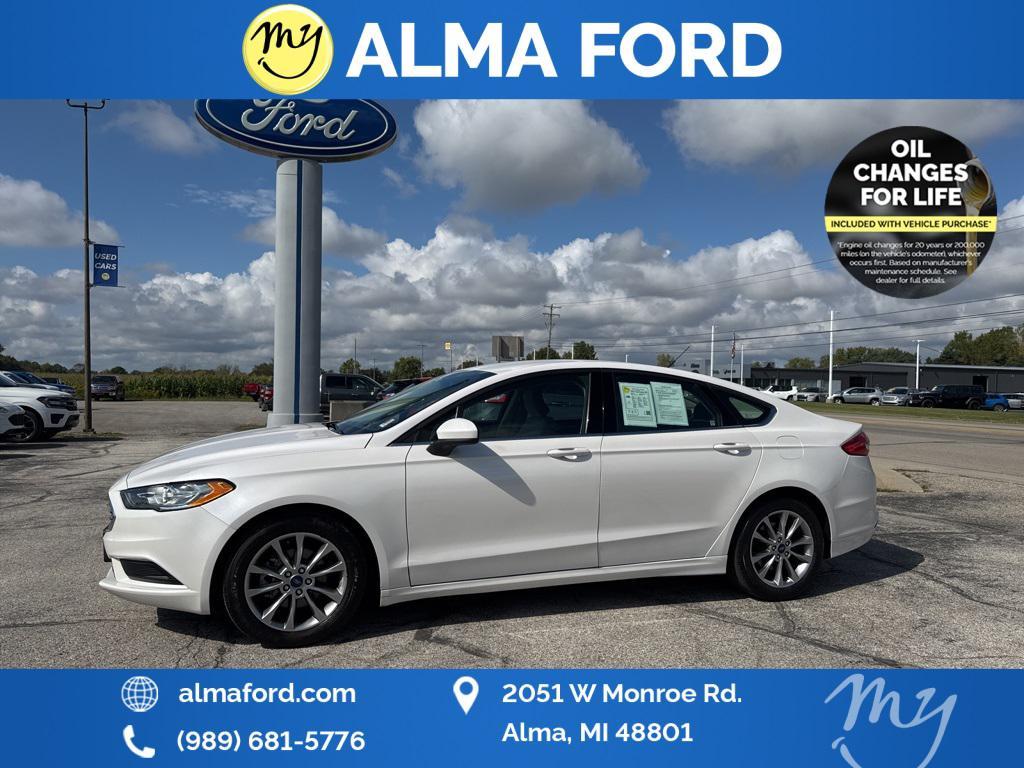 used 2017 Ford Fusion car, priced at $12,614