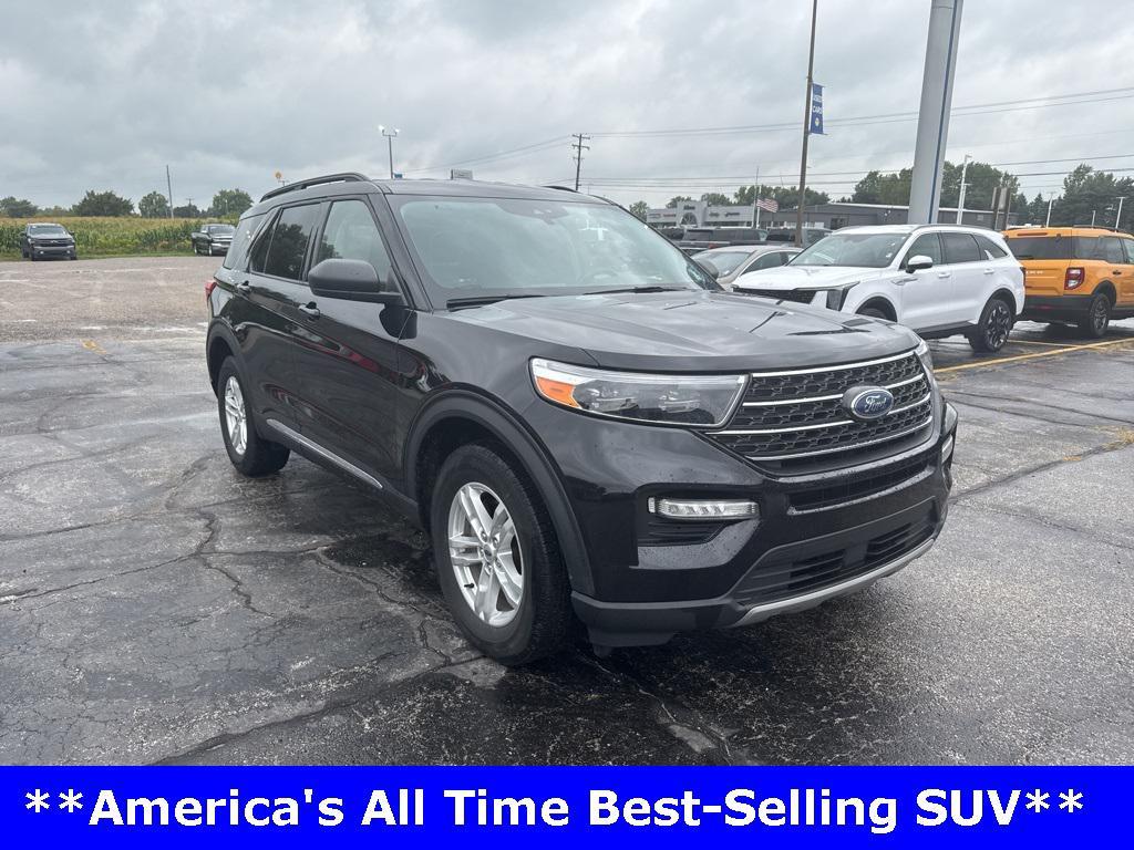 used 2022 Ford Explorer car, priced at $28,345