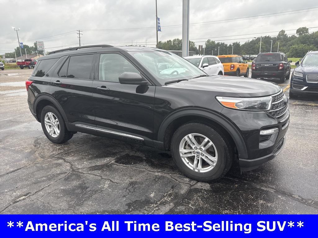 used 2022 Ford Explorer car, priced at $28,345