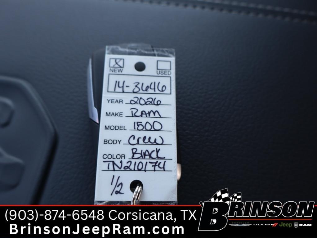 new 2026 Ram 1500 car, priced at $65,497