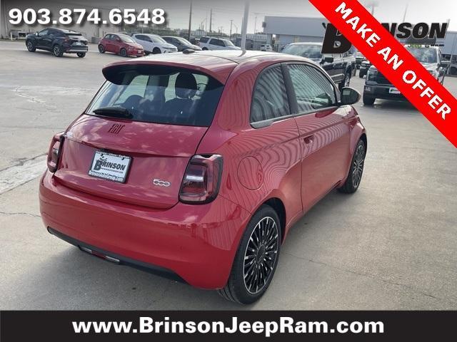 new 2024 FIAT 500e car, priced at $29,889
