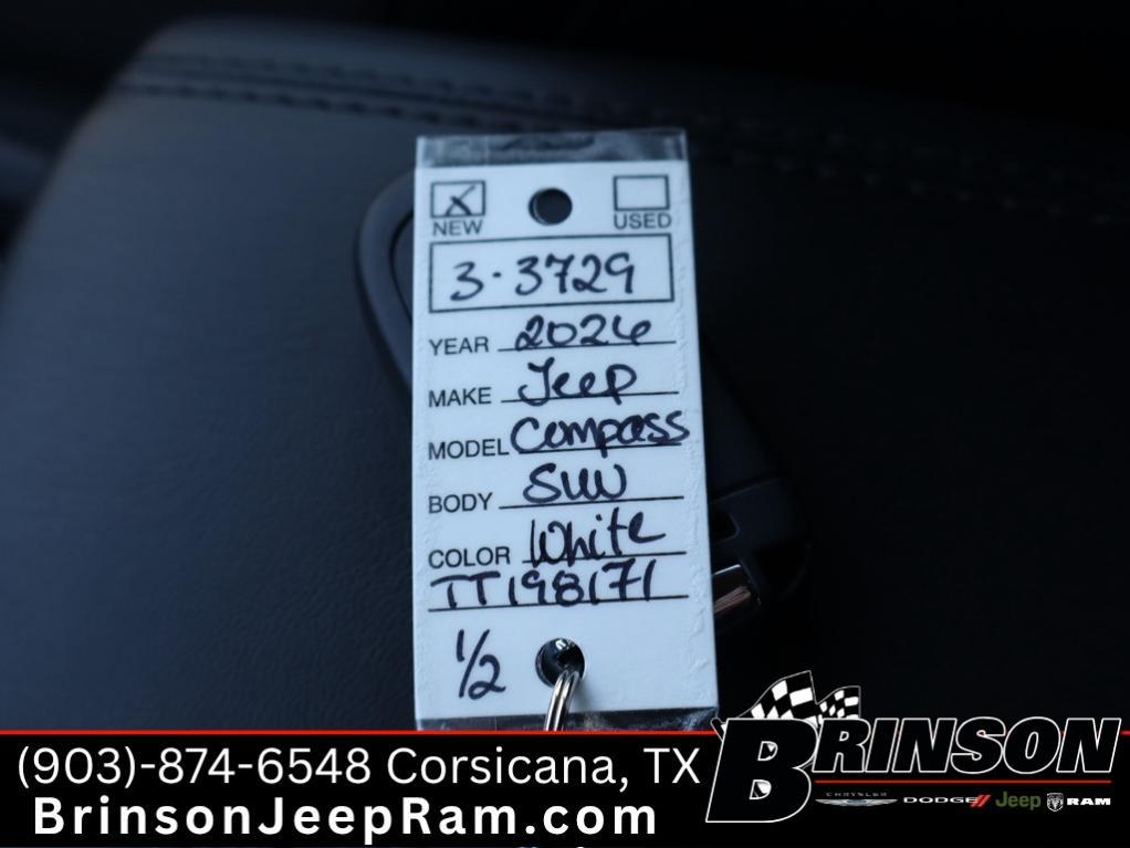 new 2026 Jeep Compass car, priced at $29,997