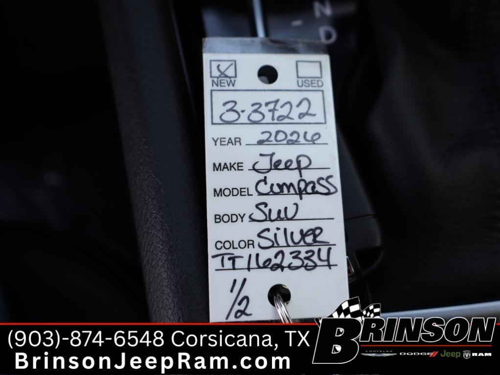 new 2026 Jeep Compass car, priced at $30,497