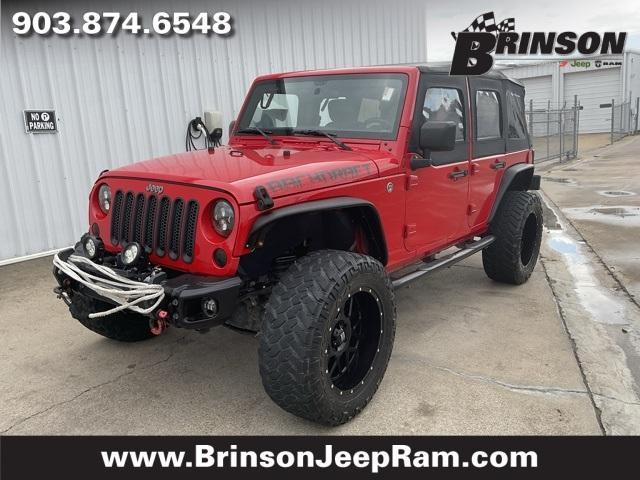 used 2016 Jeep Wrangler Unlimited car, priced at $21,887