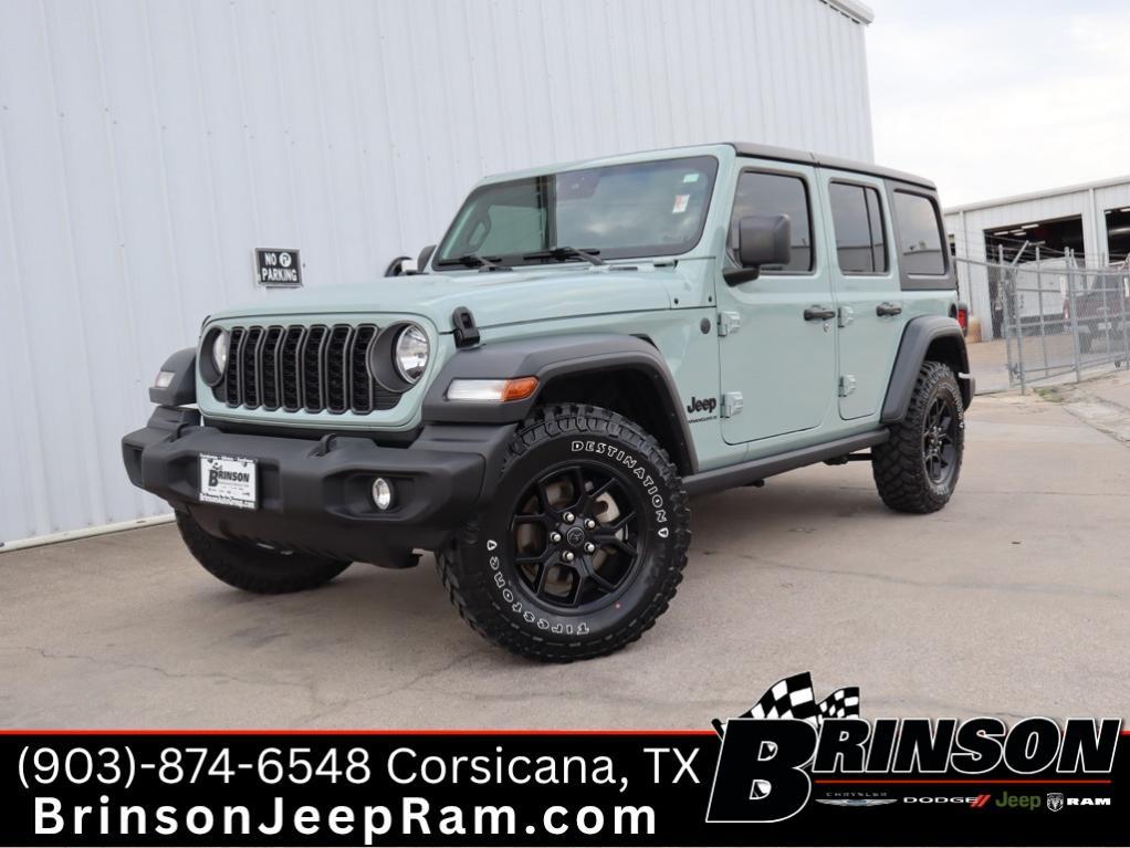 used 2024 Jeep Wrangler car, priced at $34,995