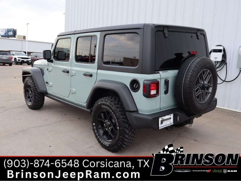 used 2024 Jeep Wrangler car, priced at $34,995