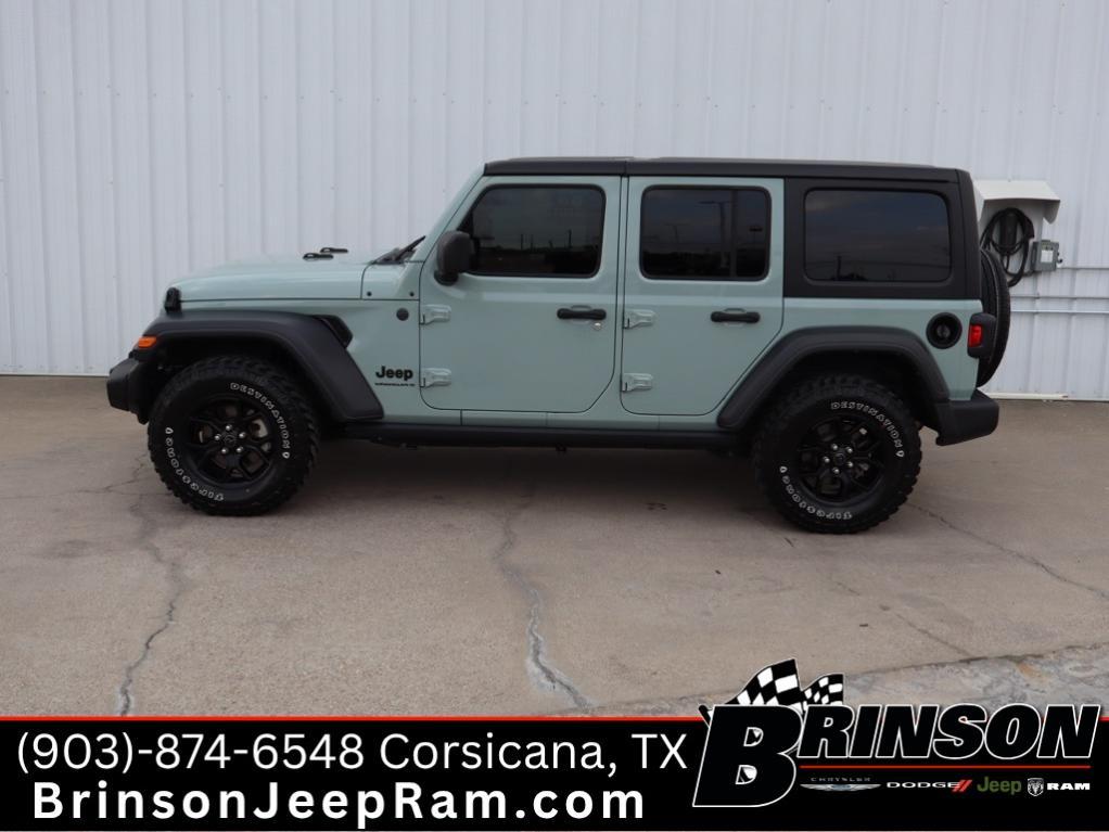 used 2024 Jeep Wrangler car, priced at $34,995