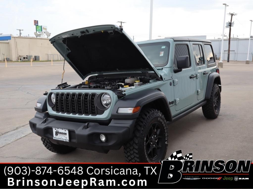 used 2024 Jeep Wrangler car, priced at $34,995