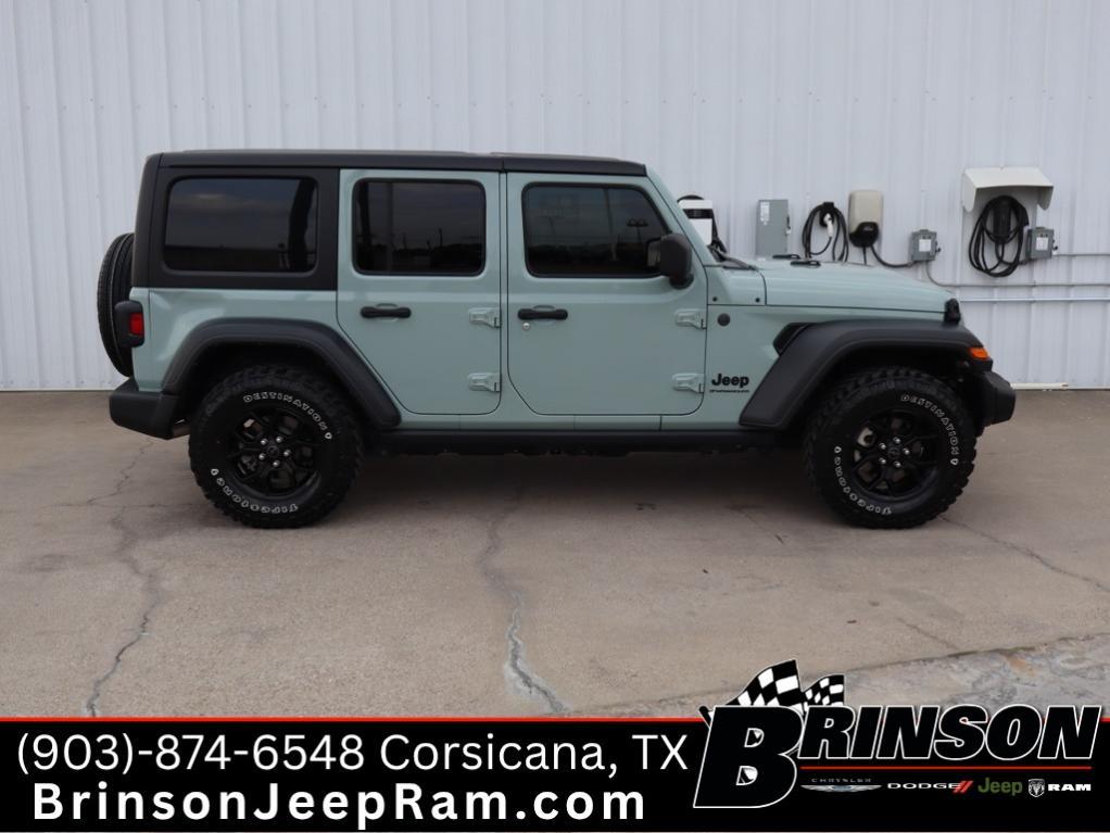 used 2024 Jeep Wrangler car, priced at $34,995