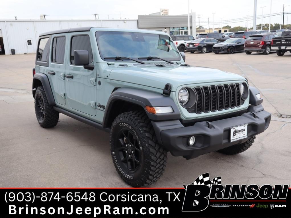 used 2024 Jeep Wrangler car, priced at $34,995