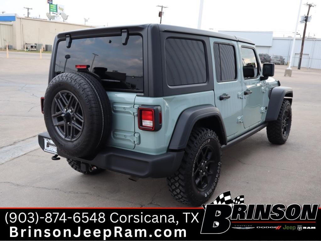 used 2024 Jeep Wrangler car, priced at $34,995