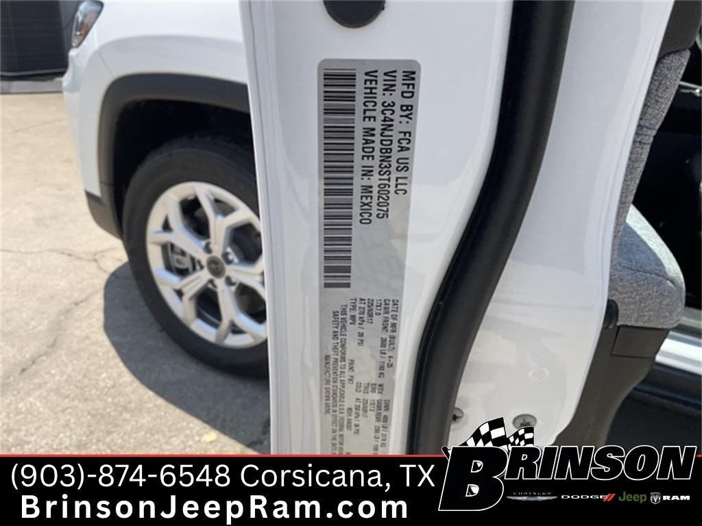 new 2025 Jeep Compass car, priced at $28,167