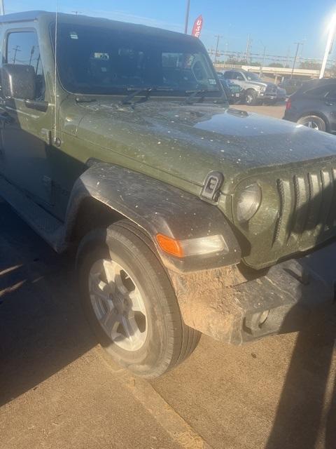 used 2021 Jeep Wrangler Unlimited car, priced at $29,553