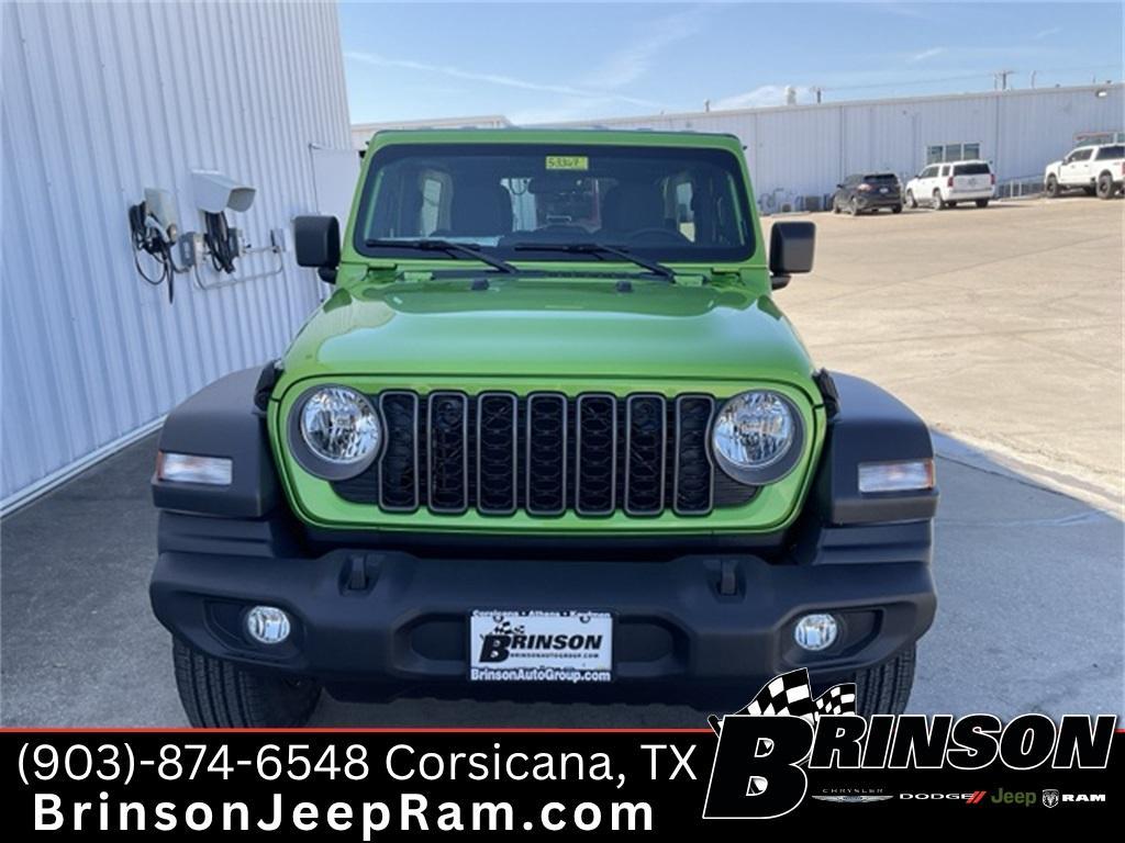 new 2025 Jeep Wrangler car, priced at $40,649