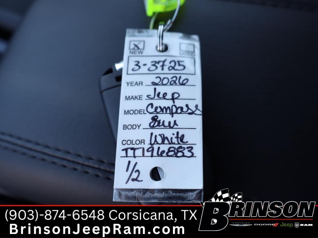 new 2026 Jeep Compass car, priced at $32,487